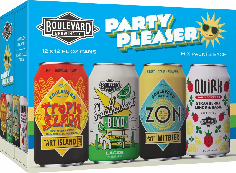 Boulevard Brewing Party Pleasers Variety Pack 12pk 12oz Can Legacy